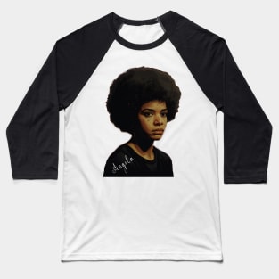 Angela Davis Baseball T-Shirt